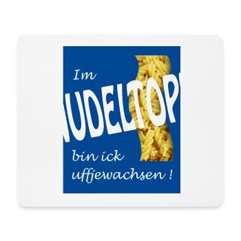 NOODLE TAP - Mouse Pad (horizontal) - white - Front