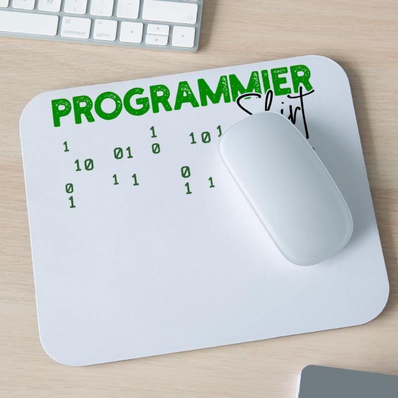 Programmeur Développeur Code Statement Scripting Tapis de souris (format paysage)