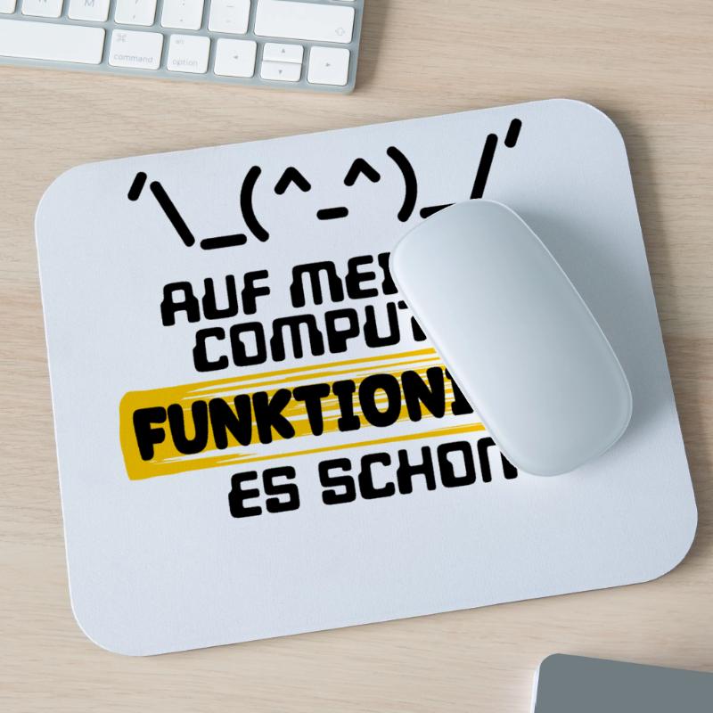 Developer Statement Code Scripting Programmer Mouse Pad (horizontal)
