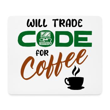 Code Statement Developer Computerfreak Informatik - Mousepad (Querformat) - Weiß - Vorne