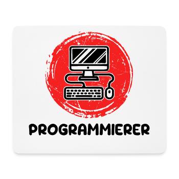 Développeur, Programmeur, Coden, Informatique - Tapis de souris (format paysage) - blanc - Devant