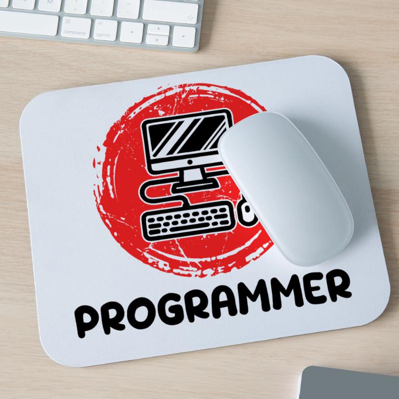 Computer Developer Programmierer Code Skripting Mousepad (Querformat)