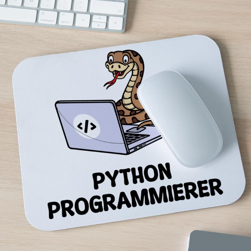 Programmierer Computer Code Developer Statement Mousepad (Querformat)