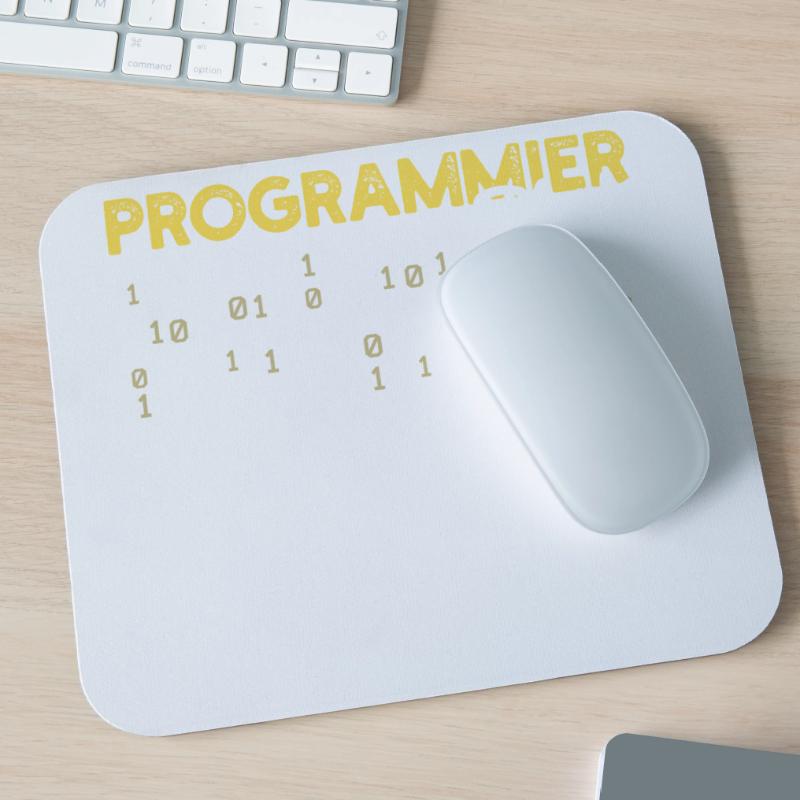 Developer Statement Coden Skripting Webentwickler Mousepad (Querformat)