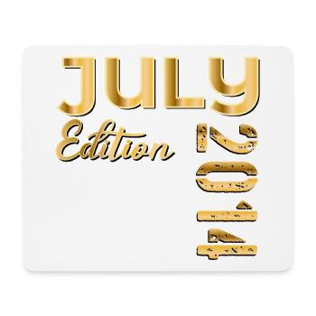 12e anniversaire juillet 2014 - Tapis de souris (format paysage) - blanc - Devant