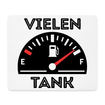 Tankstelle Benzin Tanken Statement Zapfsäule - Mousepad (Querformat) - Weiß - Vorne
