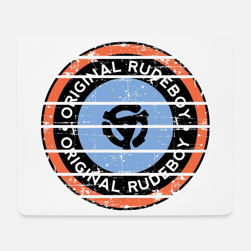 Original Rudeboy - Mousepad (Querformat) - Weiß