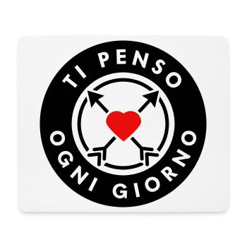 TI PENSO OGNI GIORNO - Mouse Pad (horizontal) - white - Front