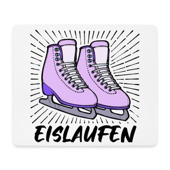 Wintersport Schifahrer Eislaufen Eis Schifahren - Mousepad (Querformat) - Weiß - Vorne