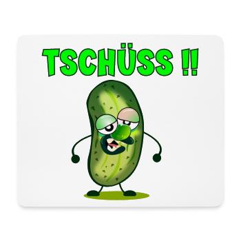 TSCHÜSS GURKEN - JOBWECHSEL KOLLEGEN - Mousepad (Querformat) - Weiß - Vorne