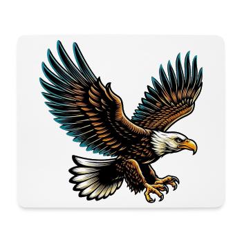 Eagle - Mouse Pad (horizontal) - white - Front
