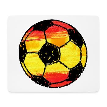 Fußball Spanien - rot gelb rot - Mousepad (Querformat) - Weiß - Vorne