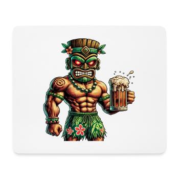 Tiki Culture Design - Mousepad (Querformat) - Weiß - Vorne