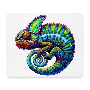 Chameleon - Mouse Pad (horizontal) - white - Front