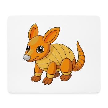 Aardvark Cute Mascot Cartoon Character Kawaii - Mouse Pad (horizontal) - white - Front