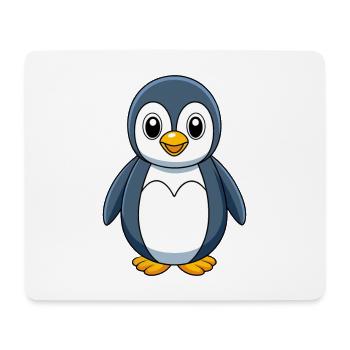 Penguin Cute Mascot Cartoon Character Kawaii - Mouse Pad (horizontal) - white - Front