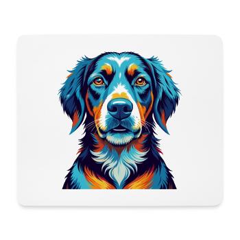 Amerikanischer Wasserhund Hunderasse Karikatur Kawaii - Mousepad (Querformat) - Weiß - Vorne