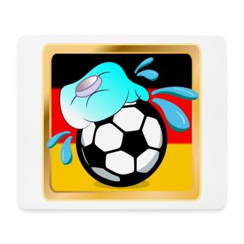 GERMANY SUMMER HEAT - FOOTBALL - Mouse Pad (horizontal) - white - Front