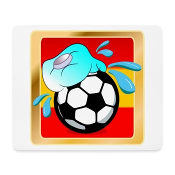 SUMMER SPAIN FOOTBALL - HEAT - Mouse Pad (horizontal) - white - Front