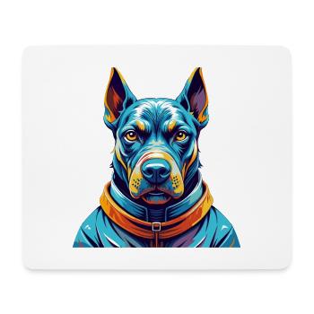 Thai Ridgeback Hunderasse Bunte Karikatur Kawaii - Mousepad (Querformat) - Weiß - Vorne