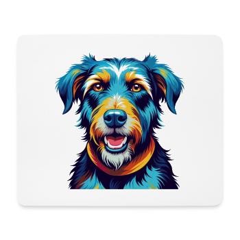 Amerikanischer Wasserhund Hunderasse Karikatur Kawaii - Mousepad (Querformat) - Weiß - Vorne