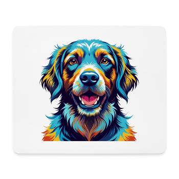 Cao De Seo Miguel Hunderasse Karikatur Kawaii - Mousepad (Querformat) - Weiß - Vorne