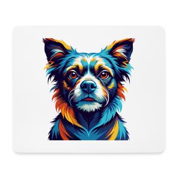 Ratonero Murciano Hunderasse Karikatur Kawaii - Mousepad (Querformat) - Weiß - Vorne