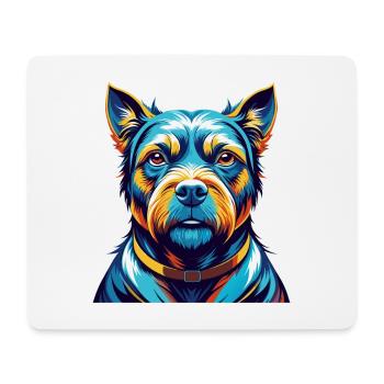 Tosa Hunderasse Buntes Aquarell Cartoon Kawaii - Mousepad (Querformat) - Weiß - Vorne