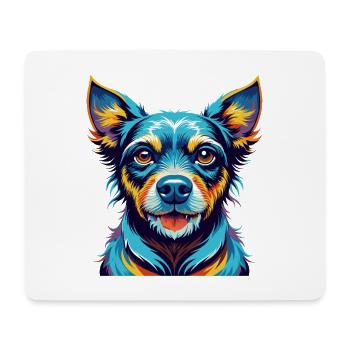Ratonero Valenciano Hunderasse Karikatur Kawaii - Mousepad (Querformat) - Weiß - Vorne