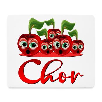 HOBBY SINGEN - CHOR GRUPPE KIRSCHEN - Mousepad (Querformat) - Weiß - Vorne