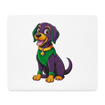 Labrador Retriever Hund Kawaii Zeichentrickfigur - Mousepad (Querformat) - Weiß - Vorne