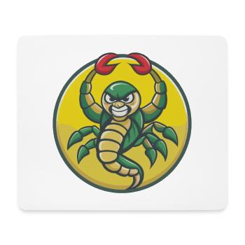 Scorpion Cute Kawaii Cartoon Clipart Pet Animal - Mouse Pad (horizontal) - white - Front
