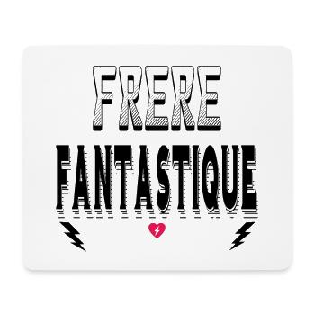 Frère Fantastique - Tapis de souris (format paysage) - blanc - Devant