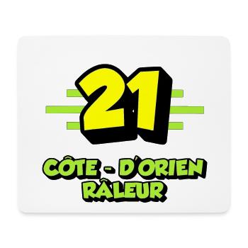 Côte d'orien râleur - Tapis de souris (format paysage) - blanc - Devant