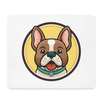 Braque Du Bourbonnais Hunderasse Cartoon Kawaii Haustier - Mousepad (Querformat) - Weiß - Vorne