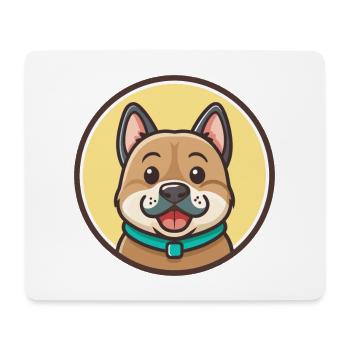 Ca De Bou Hunderasse Cartoon Kawaii Clipart Tier - Mousepad (Querformat) - Weiß - Vorne
