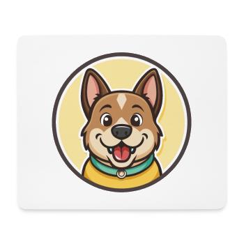 Cao da Serra De Aires Hunderasse Cartoon Kawaii Haustier - Mousepad (Querformat) - Weiß - Vorne