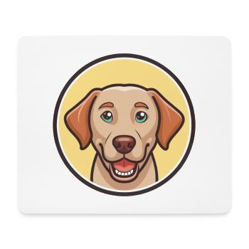 Chesapeake Bay Retriever Hunderasse Cartoon Kawaii - Mousepad (Querformat) - Weiß - Vorne