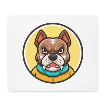Cordoba Kampfhund Rasse Cartoon Kawaii Clipart - Mousepad (Querformat) - Weiß - Vorne