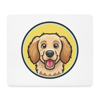 Fauve De Bretagne Dog Breed Cartoon Kawaii Clipart - Mouse Pad (horizontal) - white - Front