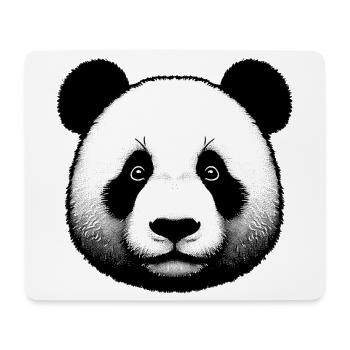 Panda - Mousepad (Querformat) - Weiß - Vorne