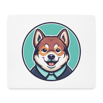 Donggyeongi Dog Breed Funny Cartoon Kawaii Clipart - Mouse Pad (horizontal) - white - Front