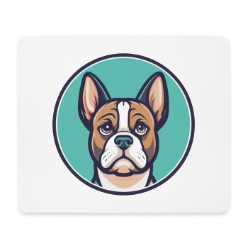 Grand Anglo Français Tricolore Hunderasse Karikatur - Mousepad (Querformat) - Weiß - Vorne