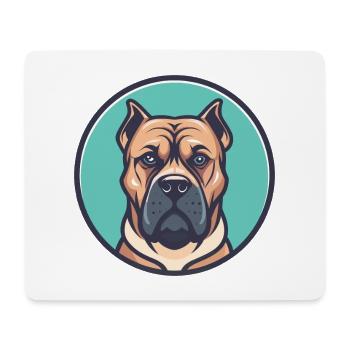 Perro De Presa Canario Hunderasse Cartoon Kawaii - Mousepad (Querformat) - Weiß - Vorne