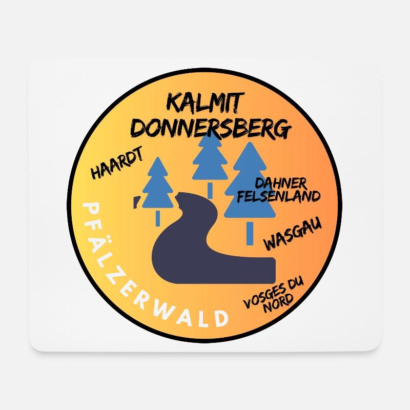 Palatinate Trip - Mouse Pad (horizontal) - white