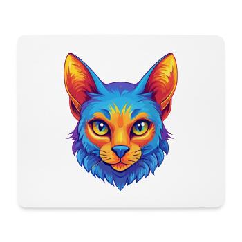 Australische Nebelkatze Rasse Karikatur Kawaii Tier Pe - Mousepad (Querformat) - Weiß - Vorne