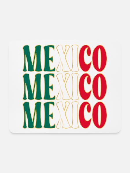 Mexiko Nordamerika - Mousepad (Querformat) - Weiß
