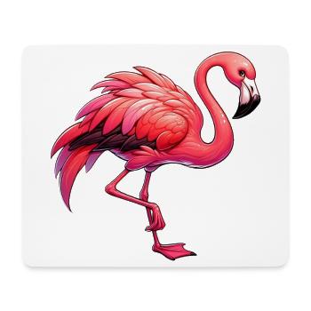 Flamingo - Mouse Pad (horizontal) - white - Front