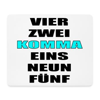 MARATHON MOTIVATION LAUFEN JOGGEN - Mousepad (Querformat) - Weiß - Vorne