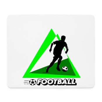 Football - Mouse Pad (horizontal) - white - Front